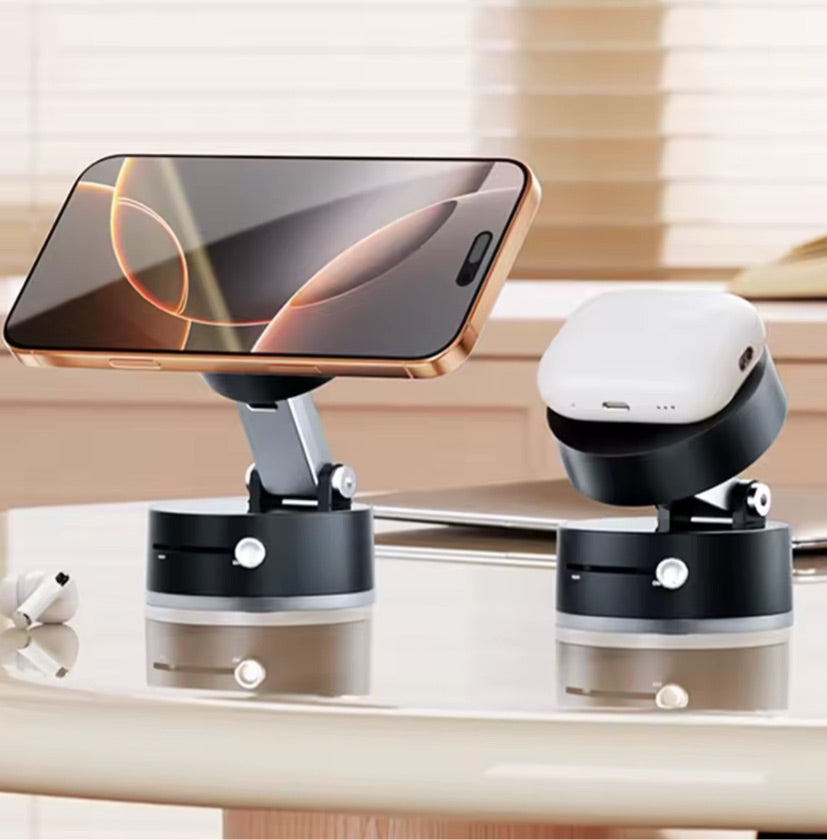 🧲Soporte Magnético con Ventosa para Celular – Ajustable y Ultra Firme